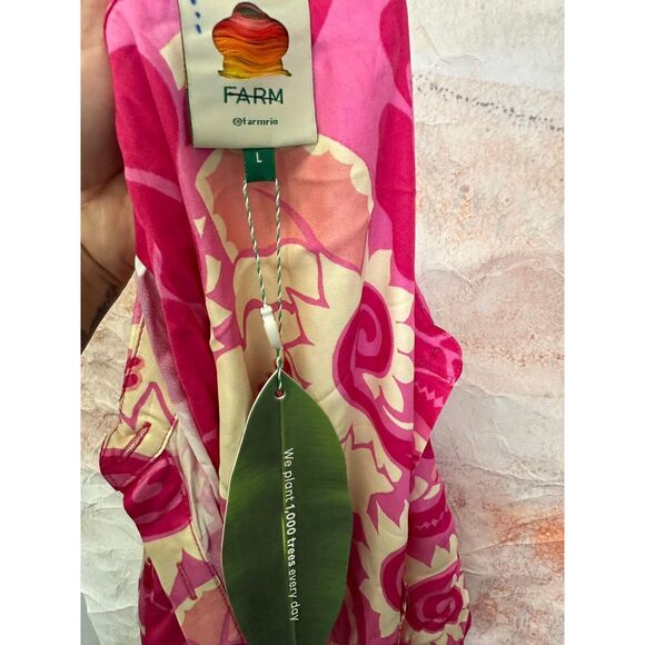 Anthropologie Farm Rio Tropical Groove Shirt Dress - Picture 8 of 8